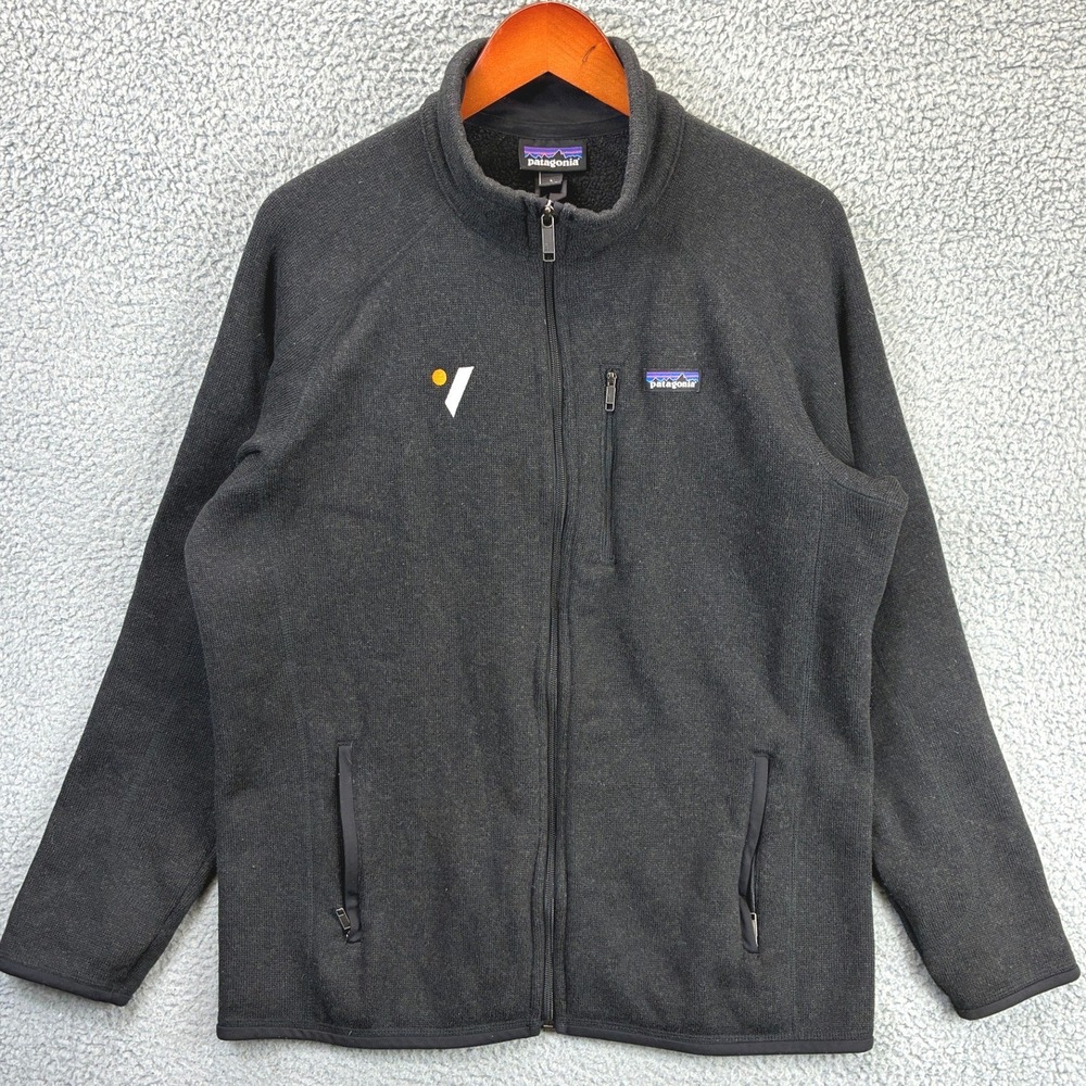 Patagonia Better Sweater Full Zip Fleece Jacket Mens L Charcoal Gray Gorpcore